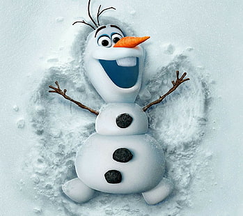 олаф снеговик замороженный фильм, HD обои HD wallpaper