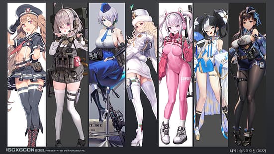 Nikke: Die Göttin des Sieges, Anime, Anime Girls, HD-Hintergrundbild HD wallpaper