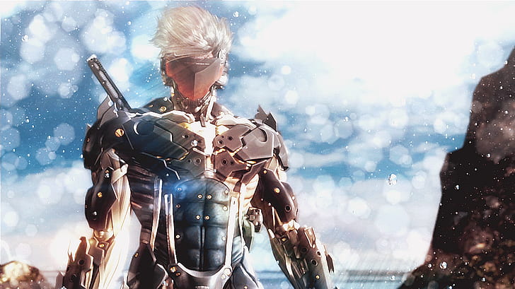 видеоигры, Metal Gear Rising: Месть, мужчины, HD обои