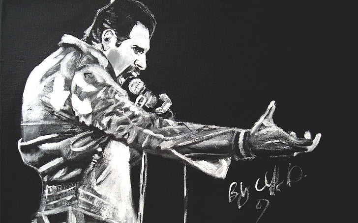 Freddie Mercury, Reine, Fond d'écran HD