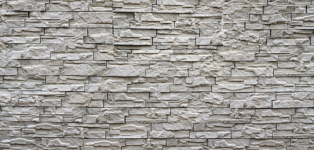 una línea recta, fondo, bloque, ladrillo, construcción, dama, interior, patrón, piedra, muro de piedra, textura, pared, blanco, salvaje, Fondo de pantalla HD HD wallpaper