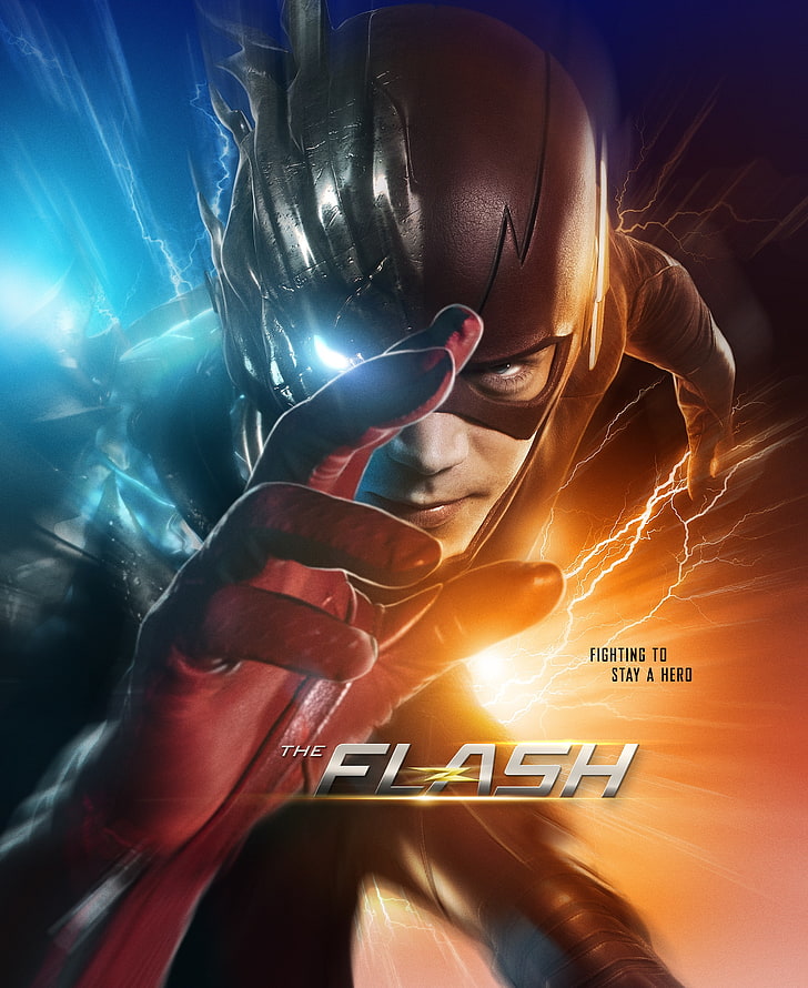 The Flash, Temporada 3, Grant Gustin, Fondo de pantalla HD, fondo de pantalla de teléfono