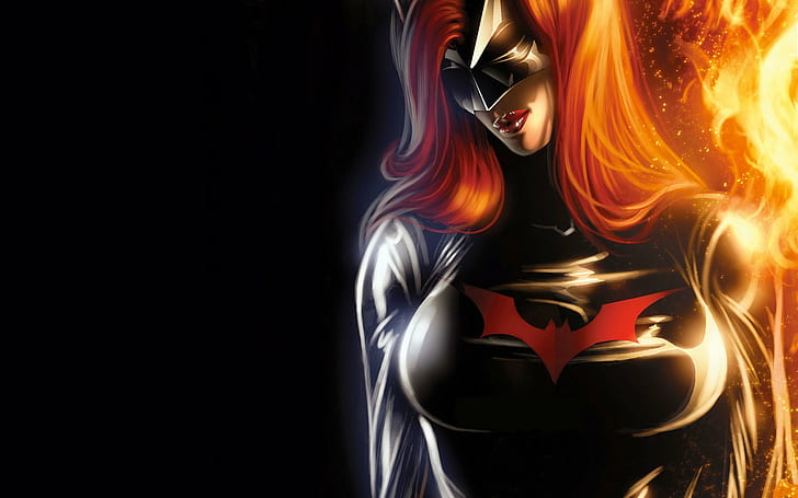Batwoman, super-héroïnes, masque, Fond d'écran HD