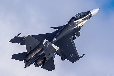 pesawat terbang, pesawat militer, Angkatan Darat Rusia, tentara, Sukhoi Su-33, Wallpaper HD HD wallpaper