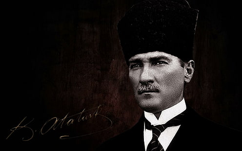 مصطفى كمال أتاتورك ، تركيا ، القائد الأعلى، خلفية HD HD wallpaper