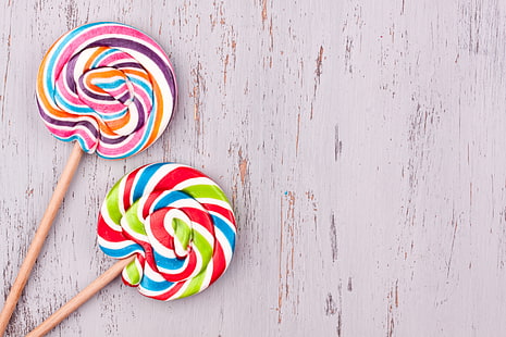 colorful, Lollipop, sweet, candy, lollypop, HD wallpaper HD wallpaper