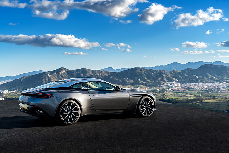Aston Martin DB11, суперавтомобил, автомобилно изложение в Женева 2016 г., HD тапет