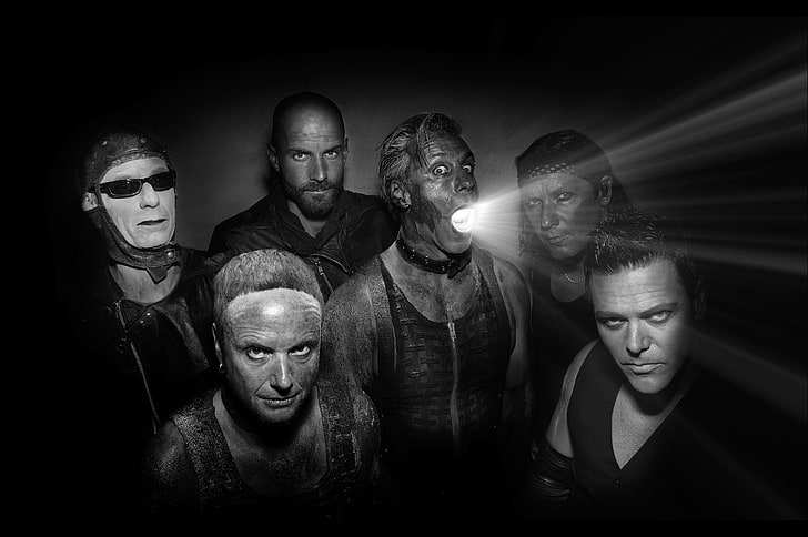 six man band, Metal, Rammstein, Music, Till Lindemann, Richard Z. Kruspe, Paul H. Landers, New German Hardness, Christian 