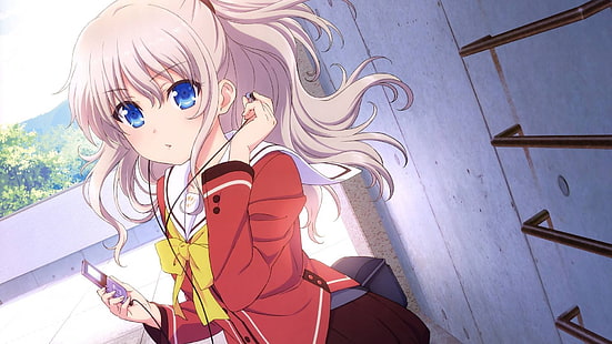 Anime, Tomori Nao, blaue Augen, Charlotte (MSMM), HD-Hintergrundbild HD wallpaper