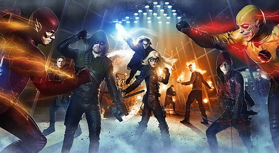 Arrow - The Flash HD Wallpaper, The Flash character, Movies, Other Movies, HD tapet HD wallpaper