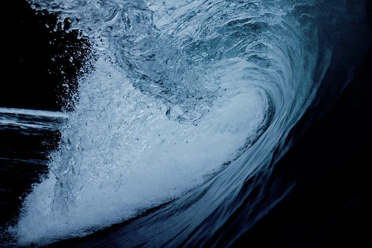 olas de agua, Fondo de pantalla HD