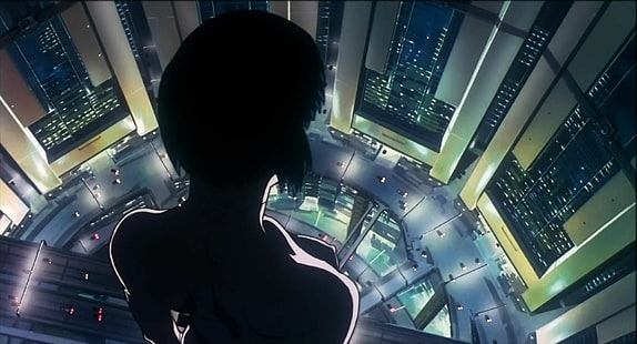 Ghost in the Shell, Kusanagi Motoko, anime, animeflickor, HD tapet HD wallpaper