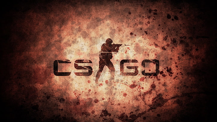 Counter Strike: logo offensivo globale, lettere, sfondo, gioco, personaggi, foto, contrattacco, offensiva globale, cs go, Sfondo HD