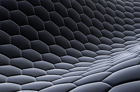 abstracto, hexagonar, textura, HD papel de parede HD wallpaper