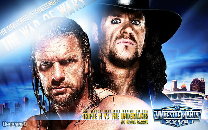 WWE, Triple H, The Undertaker, Wallpaper HD