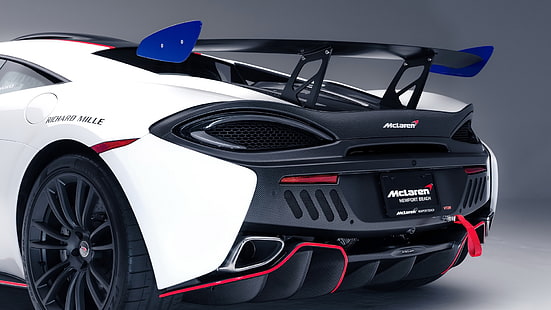 McLaren, McLaren 570S, Mclaren 570s MSO-X, rear view, spoilers, diffusers, HD wallpaper HD wallpaper