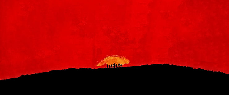 Red Dead Redemption, Rockstar Games, gry wideo, Red Dead 3, Red Dead Redemption 2, Tapety HD HD wallpaper