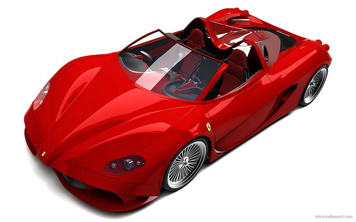 Concept, Ferrari, Future, HD wallpaper