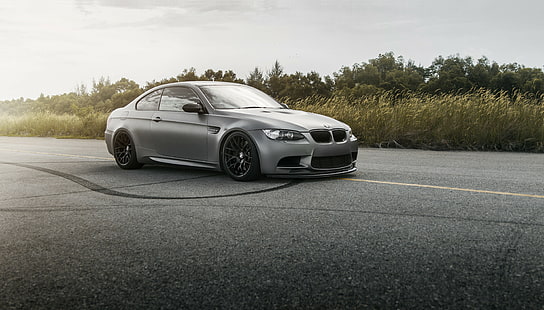 BMW, m3, e92, grau, E92, M3, bmw, HD-Hintergrundbild HD wallpaper
