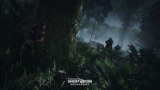 Ghost Recon Breakpoint, Tom Clancy's Ghost Recon Breakpoint, arte de videojuegos, personajes de videojuegos, Ghost Recon, Tom Clancy's, Ubisoft, Fondo de pantalla HD HD wallpaper