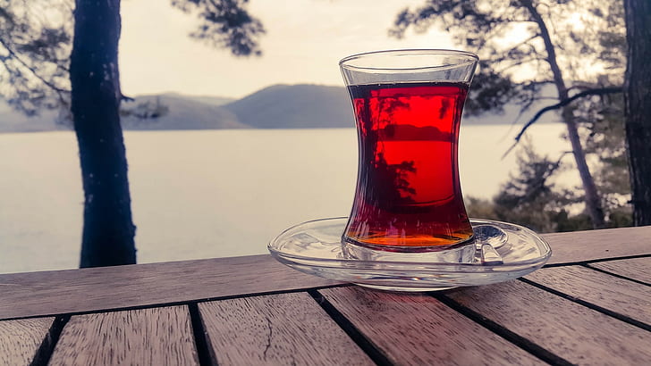 Tee, trinken, Glas trinken, HD-Hintergrundbild
