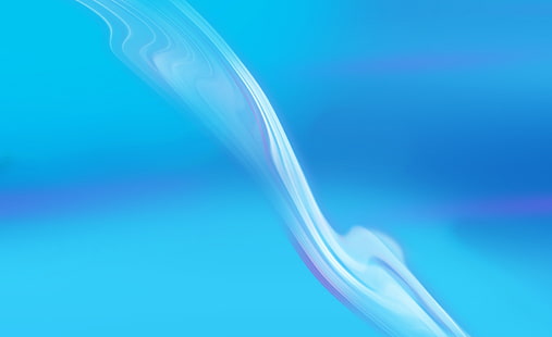 Абстрактен циан фон, тапет с бяла и синя вълна, Aero, колоритен, HD тапет HD wallpaper