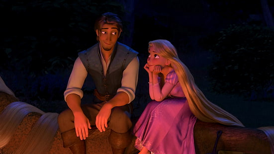 Rapunzel, Rapunzel, Rapunzel: kisah kusut, Flynn Rider, Wallpaper HD HD wallpaper