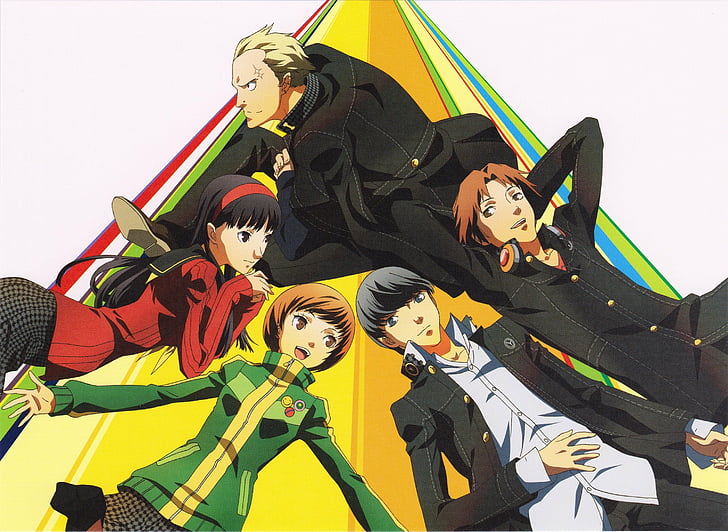 anime, friend, group, megami, persona, series, shin, tensei:, HD wallpaper