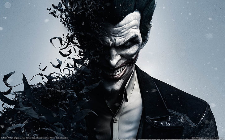Wallpaper Joker, Joker, Batman, Batman: Arkham Origins, video game, Wallpaper HD