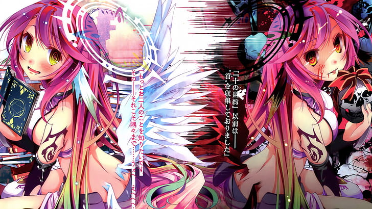Anime, kein Spiel, kein Leben, Jibril (kein Spiel, kein Leben), HD-Hintergrundbild