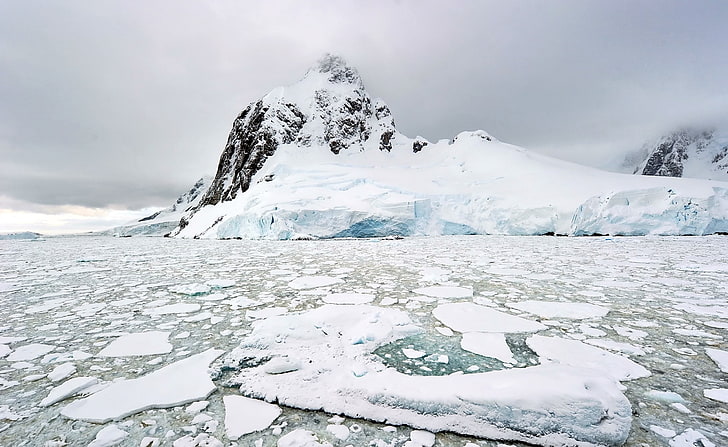 ภูมิทัศน์ขั้วโลกเหนือ, การก่อตัวของน้ำแข็ง, การเดินทาง, แอนตาร์กติกา, ภูมิทัศน์, เหนือ, ขั้วโลก, วอลล์เปเปอร์ HD