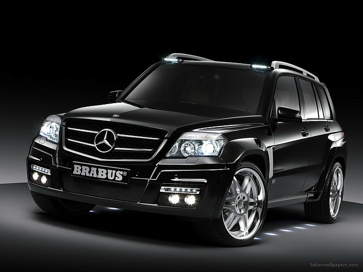 Mercedes Brabus GLK Widestar, mercedes, brabus, widestar, HD тапет