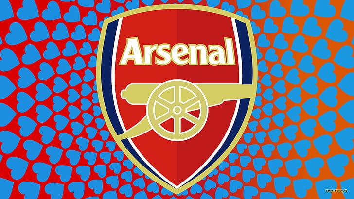 Футбол, Арсенал, емблема, лого, HD тапет