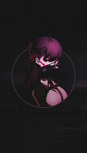 weibliche anime charakter illustration, anime, anime girls, bild in bild, HD-Hintergrundbild HD wallpaper