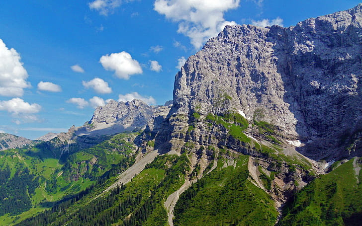 österrike, alperna bakgrunder, berg, Ladda ner 3840x2400 österrike, HD tapet