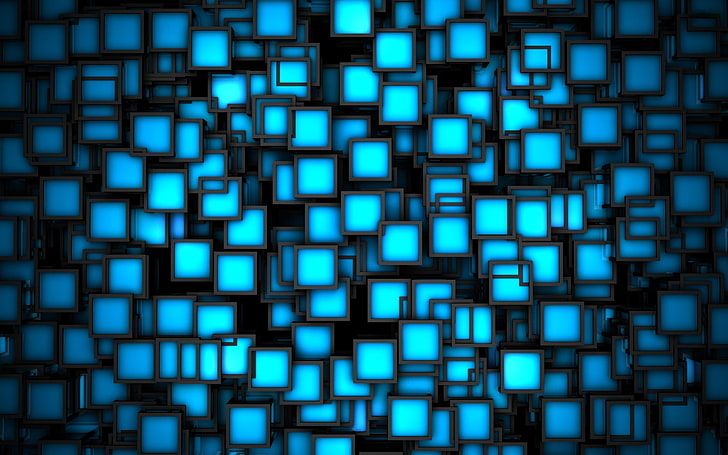 cube, pile, HD wallpaper