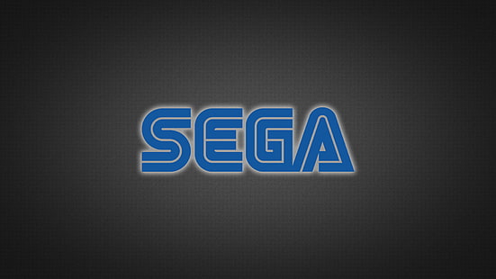 Sega, logo, minimalismo, videogiochi, Sfondo HD HD wallpaper