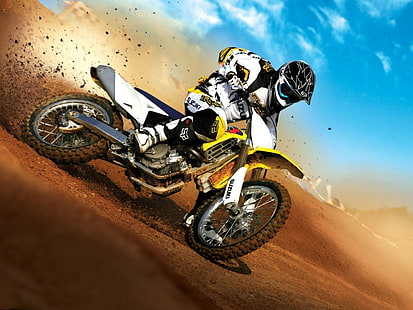 Motocross HD, olahraga, motorcross, Wallpaper HD HD wallpaper