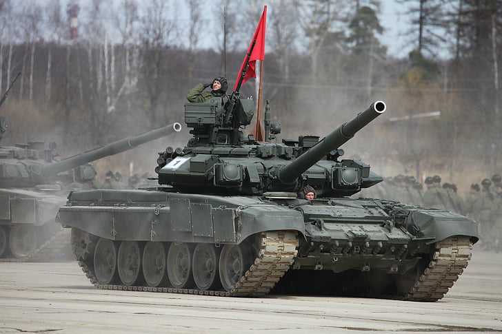 2014, alabino, army, battle, day, flag, main, parade, red, rehearsal, russia, russian, t 90a, tank, victory, HD wallpaper