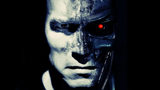 Arnold Schwarzenegger Terminator Robot Cyborg Machine HD, filmer, robot, maskin, terminator, cyborg, arnold, schwarzenegger, HD tapet HD wallpaper