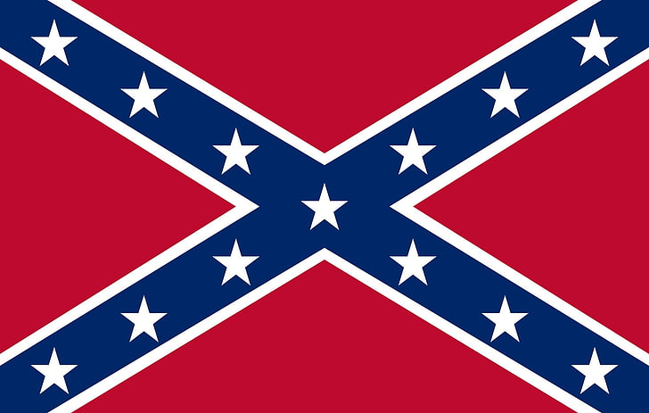 2000px confederate, flag svg, rebel, HD wallpaper