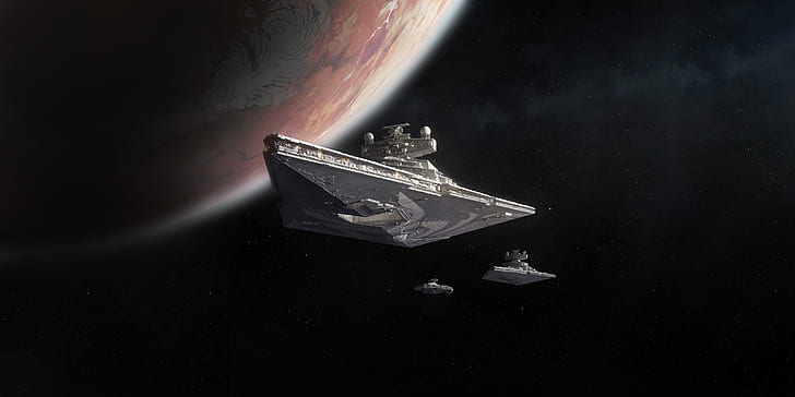 Star Wars, Spaceship, Star Destroyer, HD wallpaper