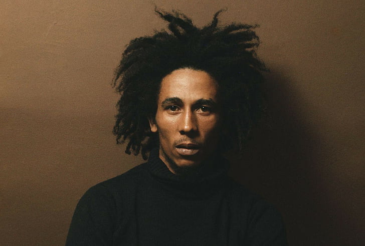 Bob Marley, musisi, Reggae, pria, rambut gimbal, Jamaika, Wallpaper HD