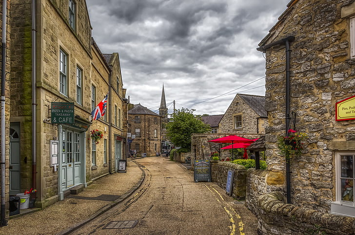 England, Derbyshire Dales District, Bakewell, HD wallpaper