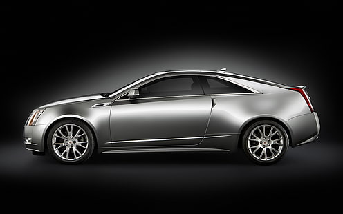Cadillac CTS Coupe Side, Cadillac CTS, HD papel de parede HD wallpaper