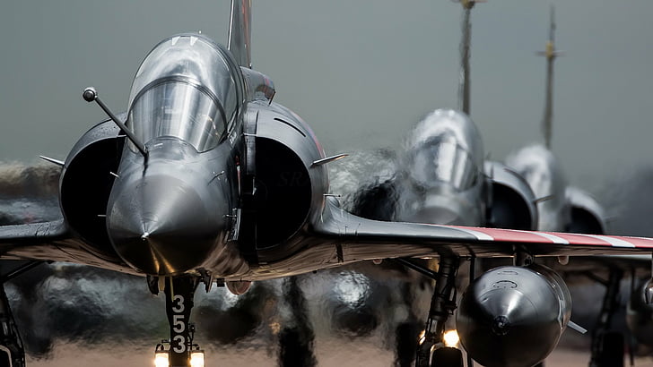 제트 전투기, Dassault Mirage 2000, 항공기, 제트 전투기, 전투기, HD 배경 화면