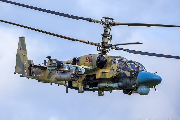 Russische Luftwaffe, Kamov Ka-52, HD-Hintergrundbild
