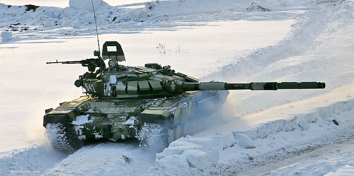 militär, stridsvagn, Ryssland, ryska armén, T-90, HD tapet