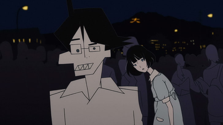Die Tatami-Galaxis, Watashi, Akashi, Anime, Yojouhan Shinwa Taikei, HD-Hintergrundbild