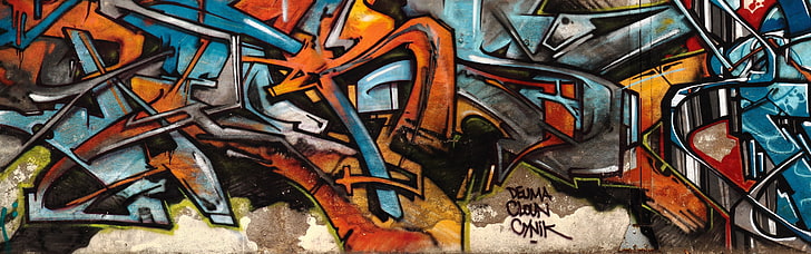 seni grafiti, grafiti, Wallpaper HD